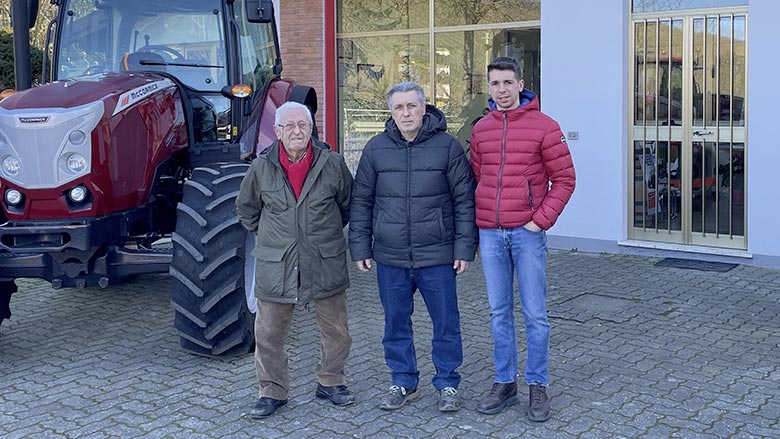 Foto della terza generazione, Roberto e Alessandro Albini, oggi alla guida dell’azienda